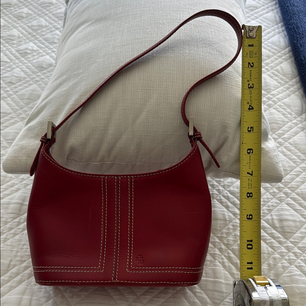 Red Leather Women's Bag